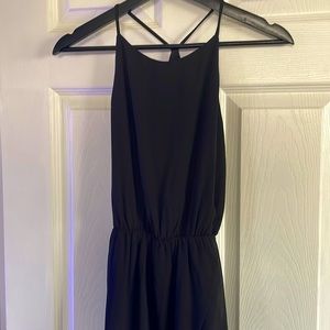 Soprano Black Maxi Dress